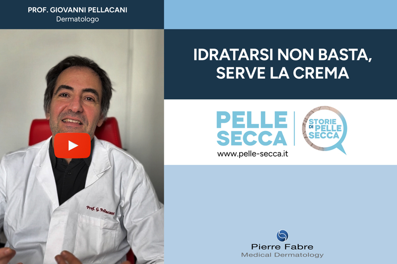 Idratarsi non basta, serve la crema